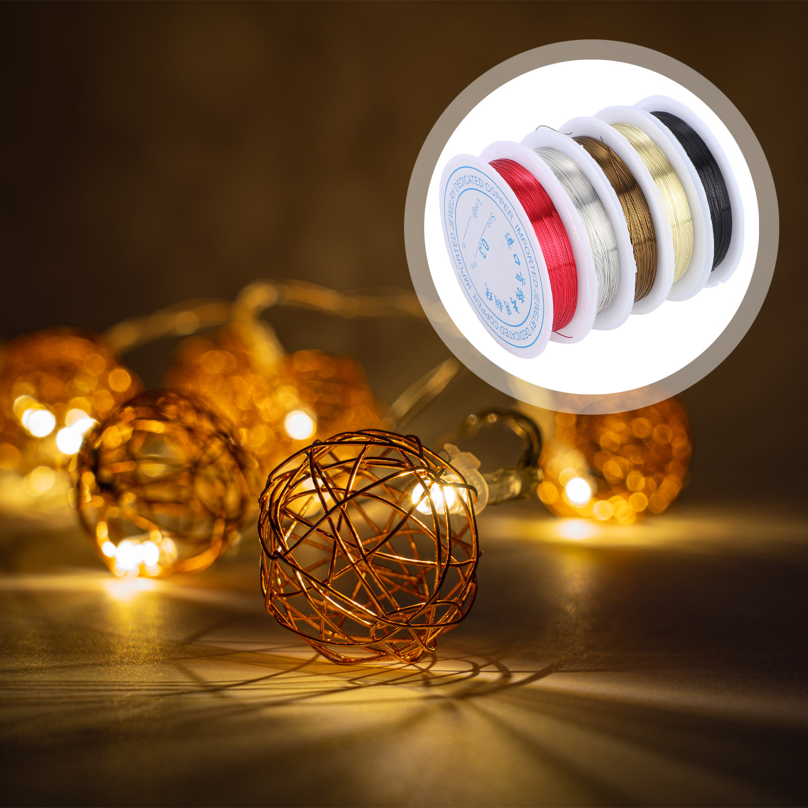 5 Rolls 26 Gauge Copper Wire J - огляд і ціна Copper Wire Roll