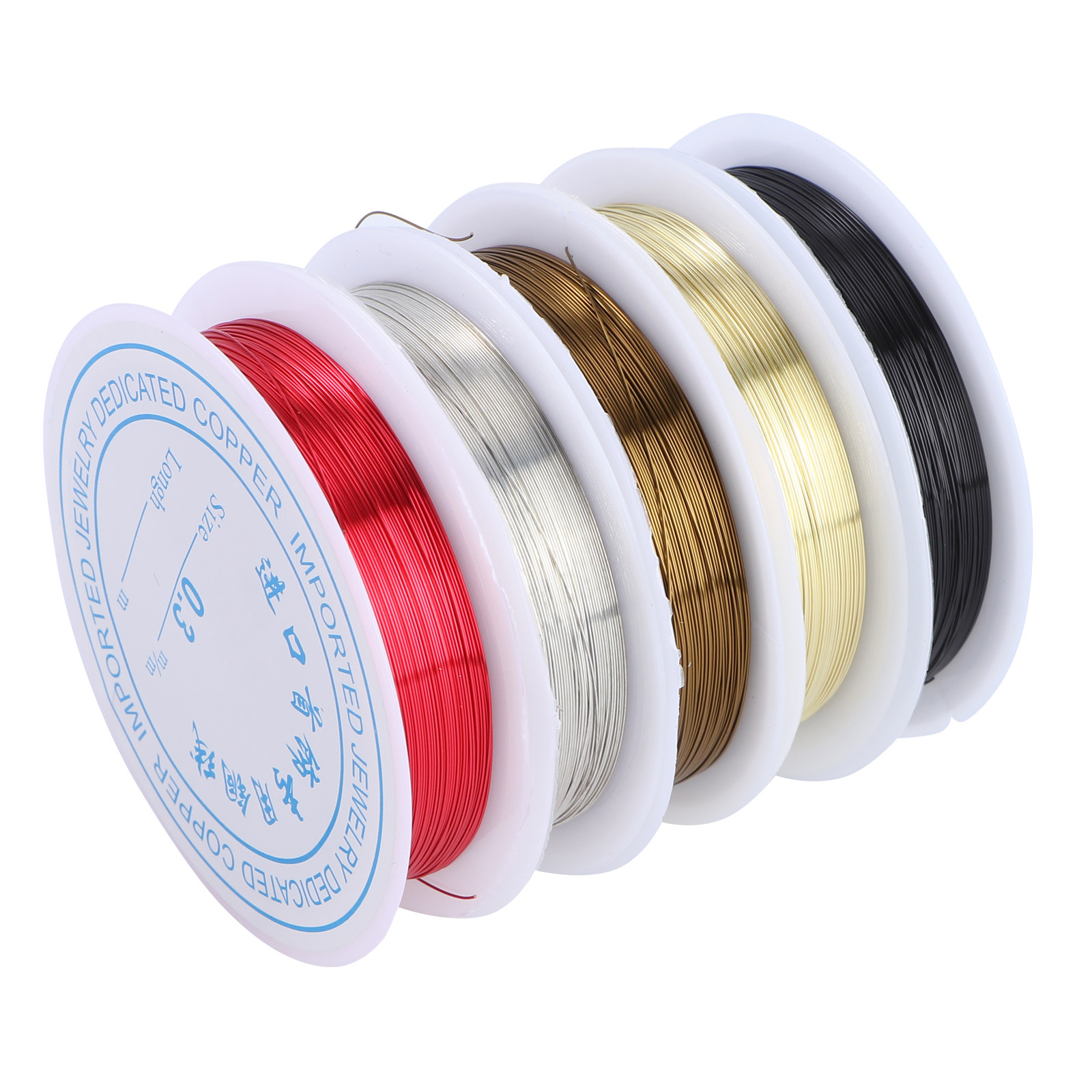 5 Rolls 26 Gauge Copper Wire J - огляд і ціна Copper Wire Roll