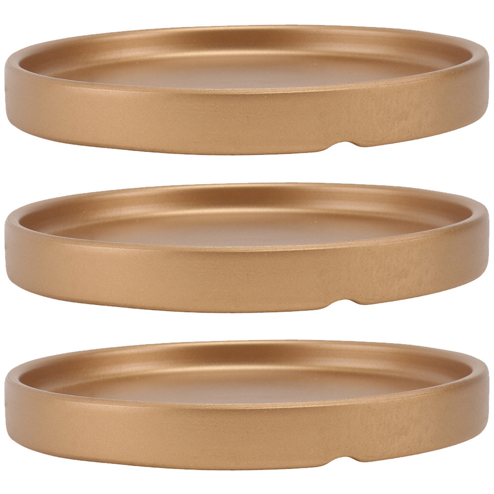 3Pcs Flower Pot Saucer Ceramic - огляд і ціна Drip Tray Saucer