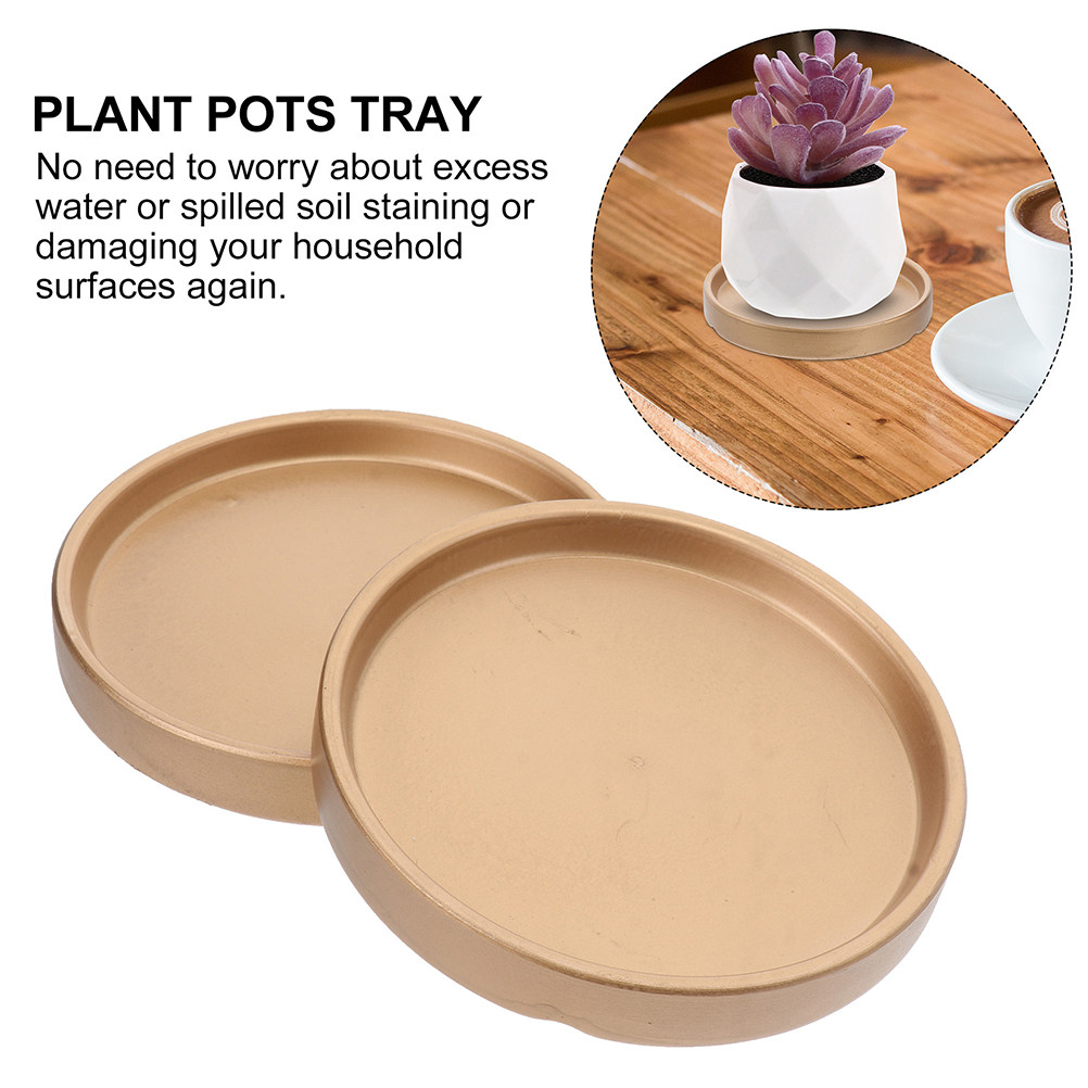 3Pcs Flower Pot Saucer Ceramic - огляд і ціна Drip Tray Saucer