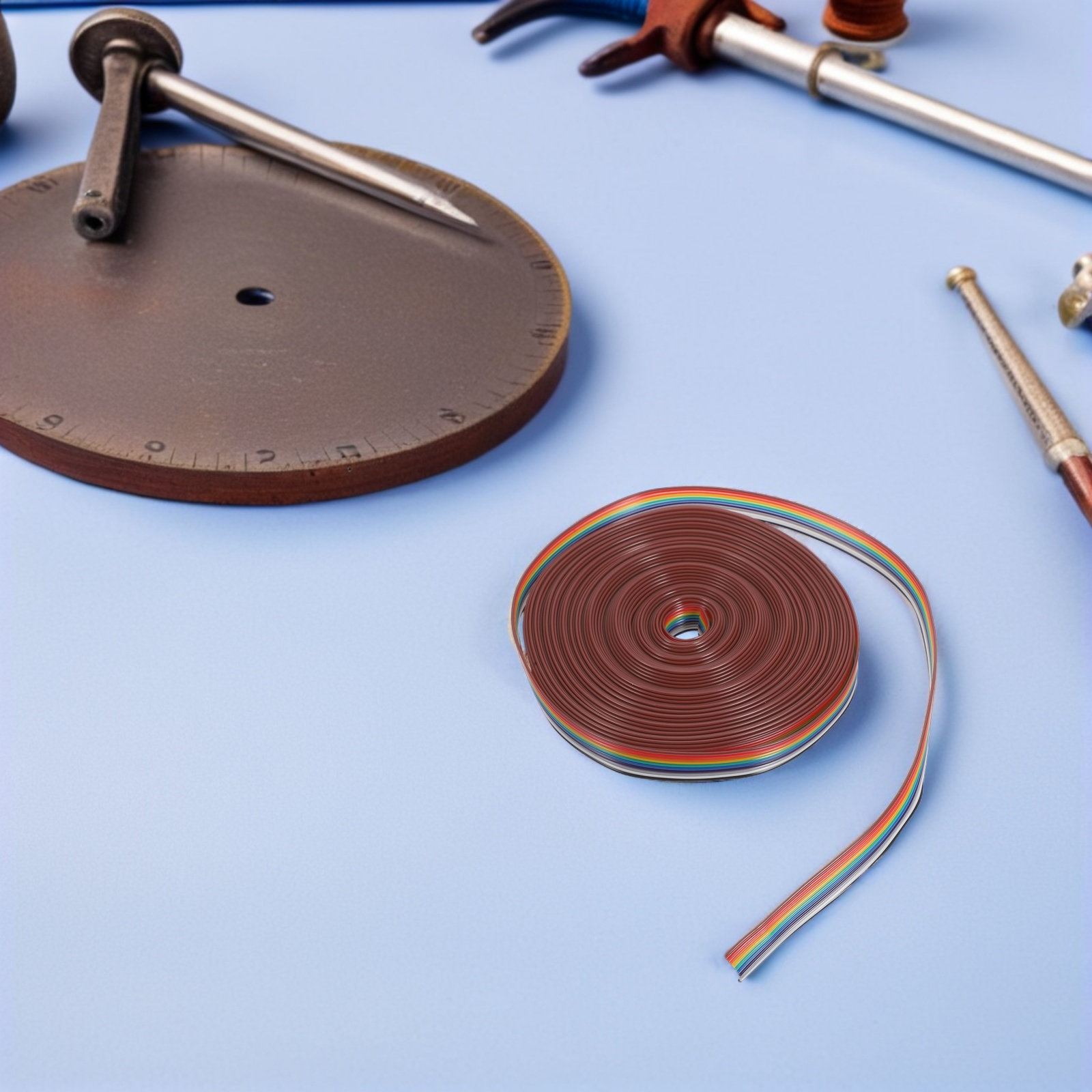 1 Roll Idc Flat Ribbon Cable 1 - огляд і ціна Copper Wire Roll